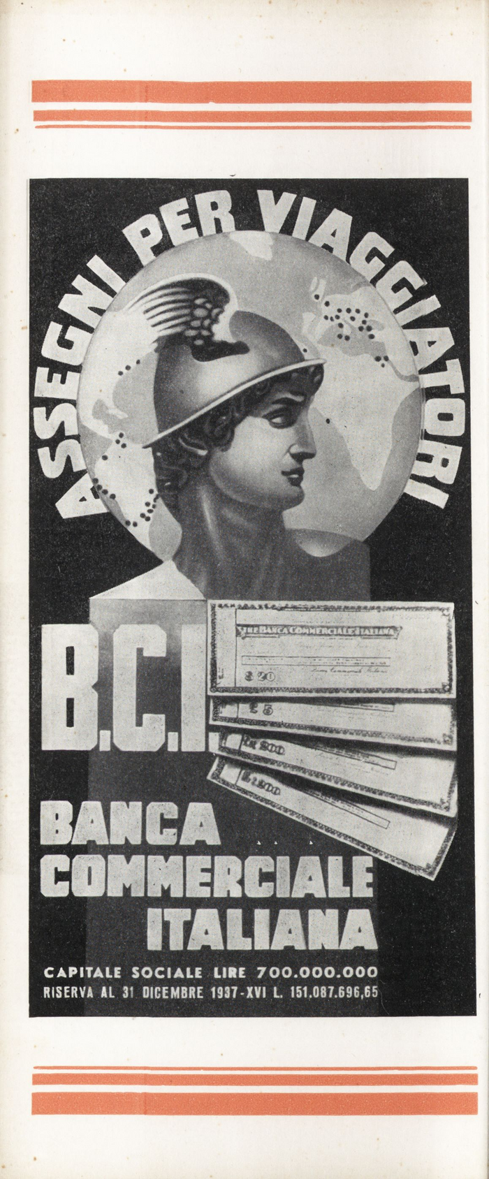 Pubblicita Banca Commerciale Italiana Archivio Fondazione Fiera Milano