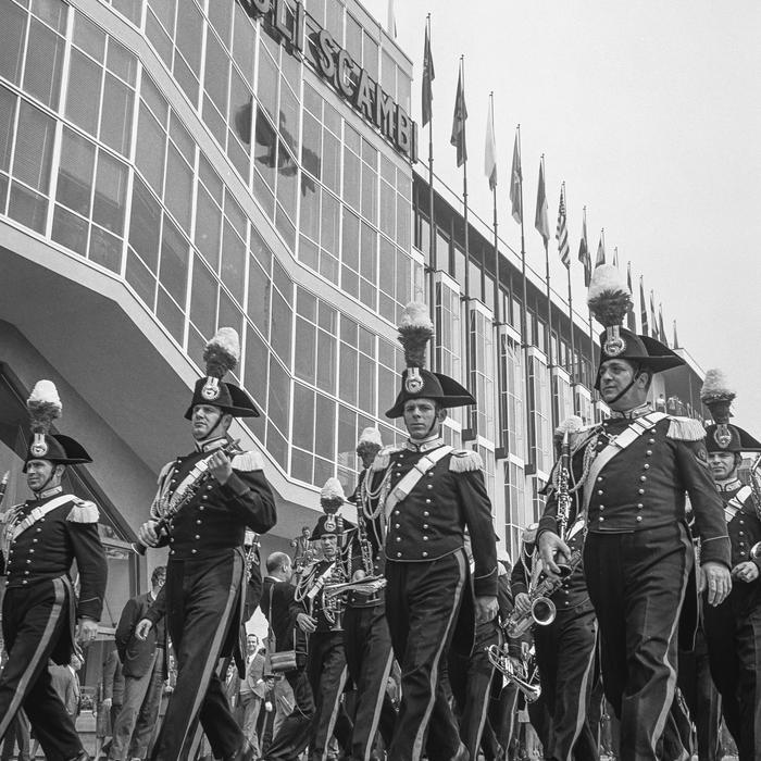 Cerimonia d'inaugurazione della Fiera Campionaria di Milano del 1967