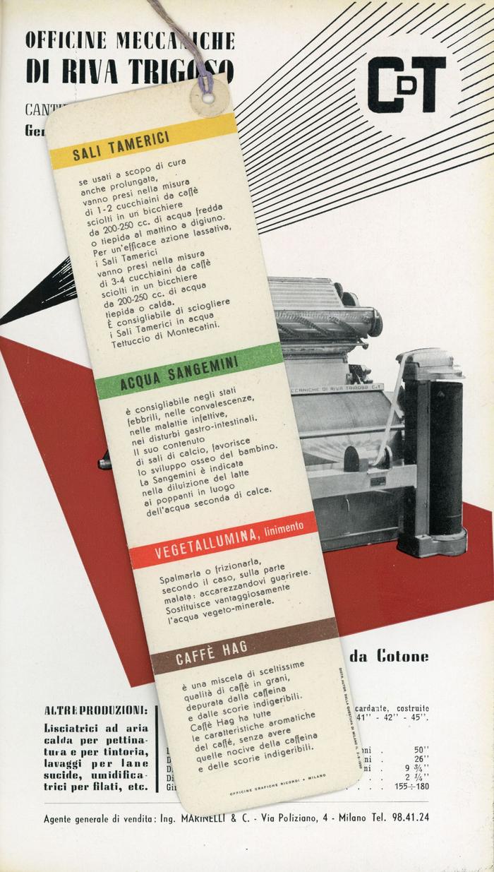 Signet Publicitaire Automobilia – Marchal Weiss Milano – Époque 50’s