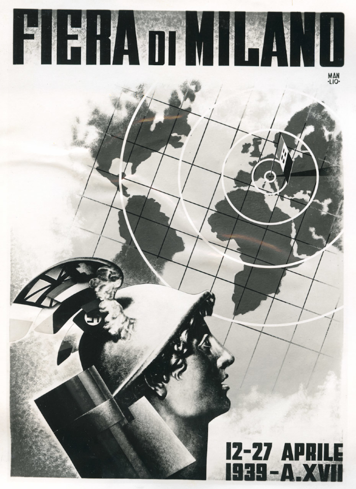 Manifesto Pubblicitario Della Fiera Campionaria Di Milano Del 1939 Archivio Fondazione Fiera Milano